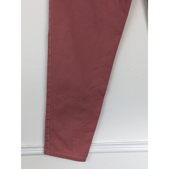 Vintage Wrangler Mom Jeans High Waisted Straight Leg Western Boho Pink Size 10 - Picture 7 of 11